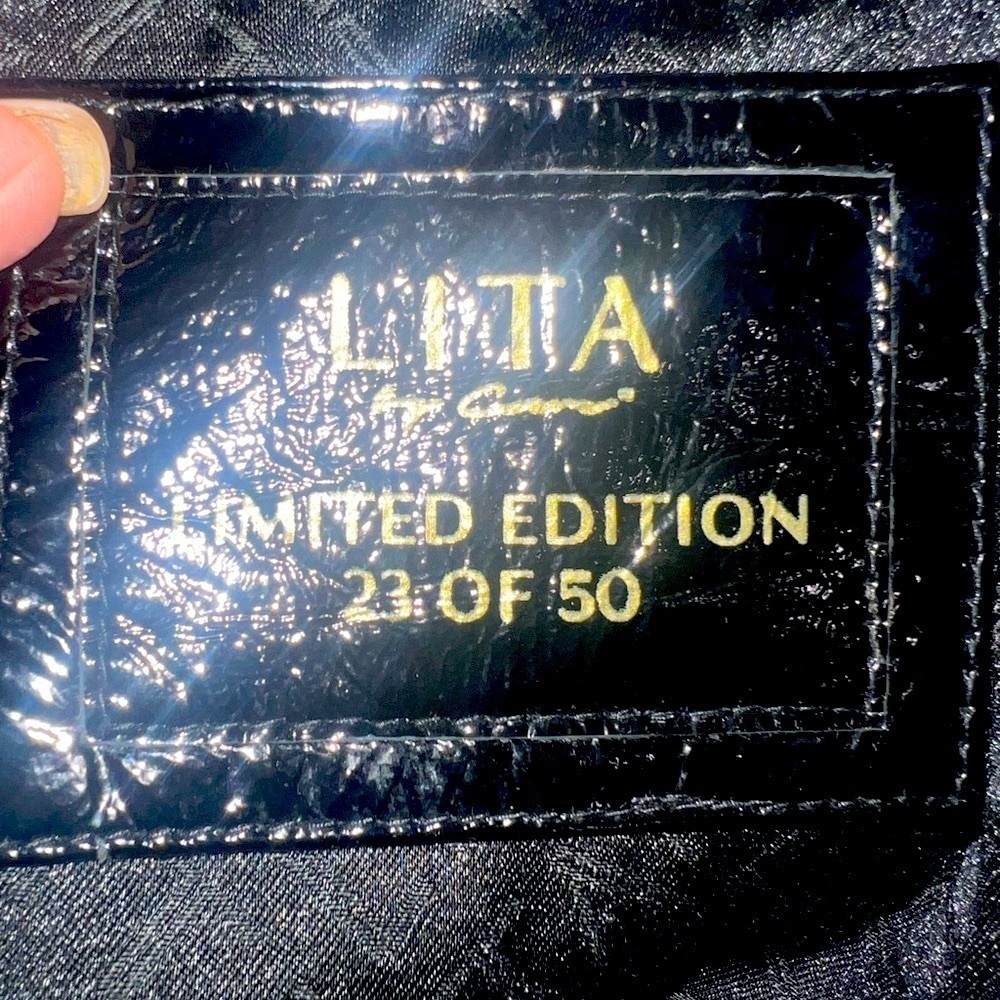 NWT Lita by Ciara Puffer Coat, Leather, Retail $798, Large, Limited - Picture 3 of 6